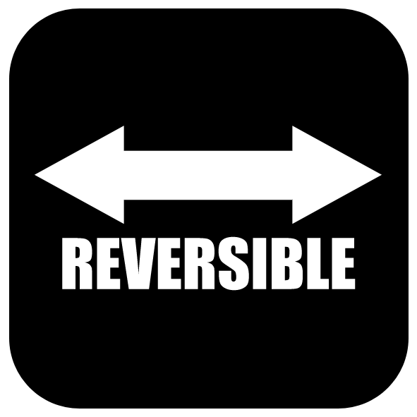 Logo reversible