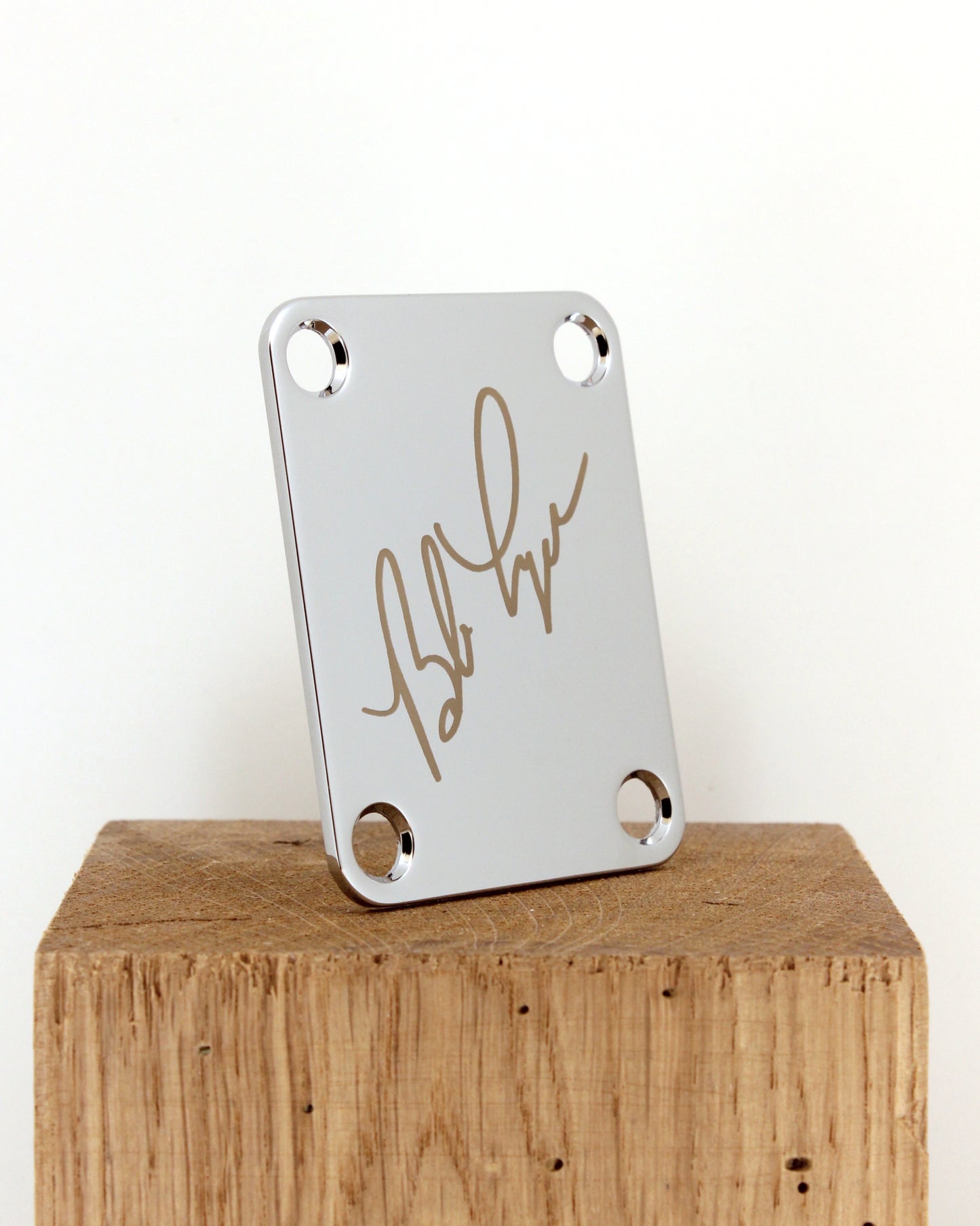 Custom Guitar Neck Plate - A Unique Canvas of Expression - Fender size