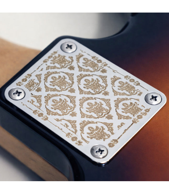 Neck plate - Champagne edition - Fender Compatible