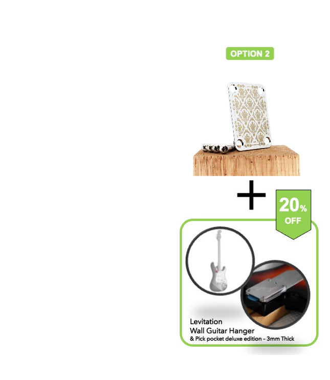 Neck plate - Champagne edition - Fender Compatible