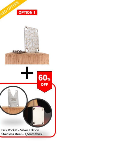 Neck Plate de guitare - Spider mécanique - Taille Fender