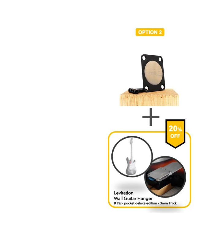 Guitar neck plate - Life on Mars - Fender size