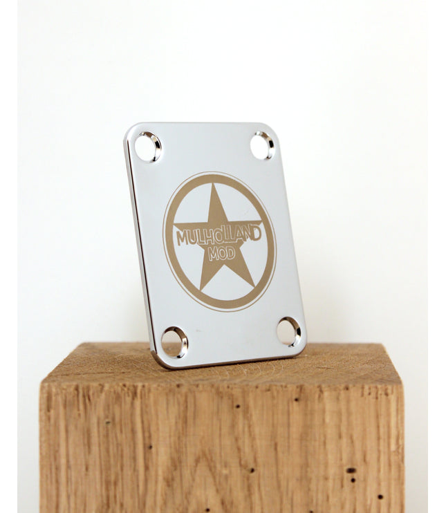 Custom Guitar Neck Plate - A Unique Canvas of Expression - Fender size