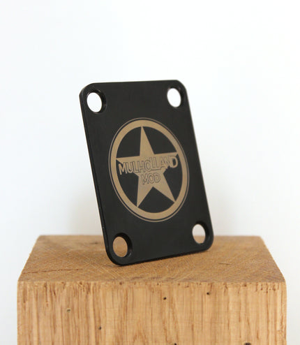 Custom Guitar Neck Plate - A Unique Canvas of Expression - Fender size