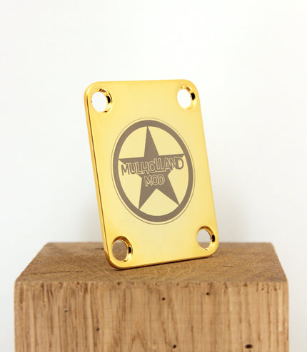 Custom Guitar Neck Plate - A Unique Canvas of Expression - Fender size