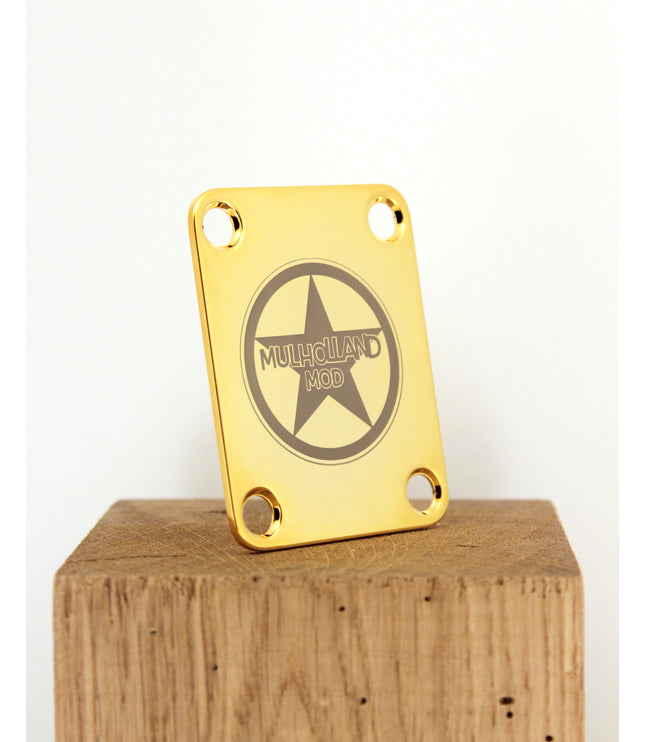 Custom Guitar Neck Plate - A Unique Canvas of Expression - Fender size