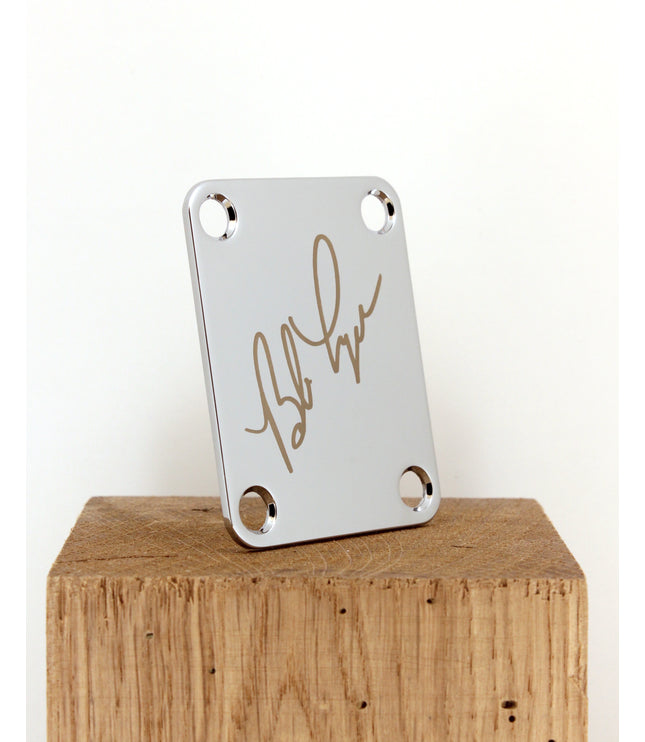 Custom Guitar Neck Plate - A Unique Canvas of Expression - Fender size