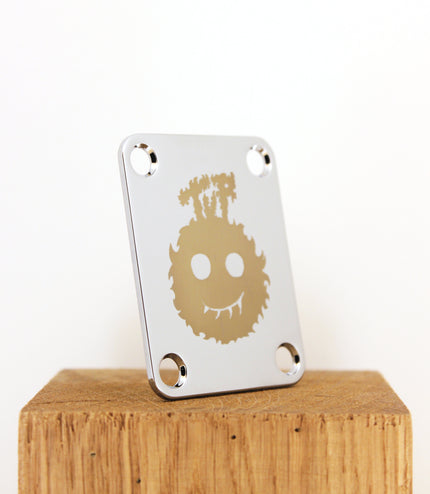 Custom Guitar Neck Plate - A Unique Canvas of Expression - Fender size