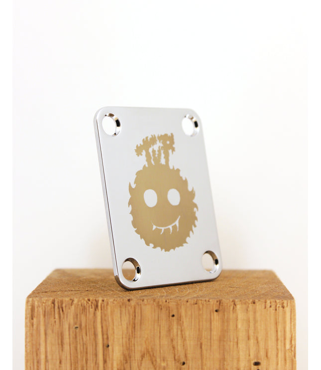 Custom Guitar Neck Plate - A Unique Canvas of Expression - Fender size