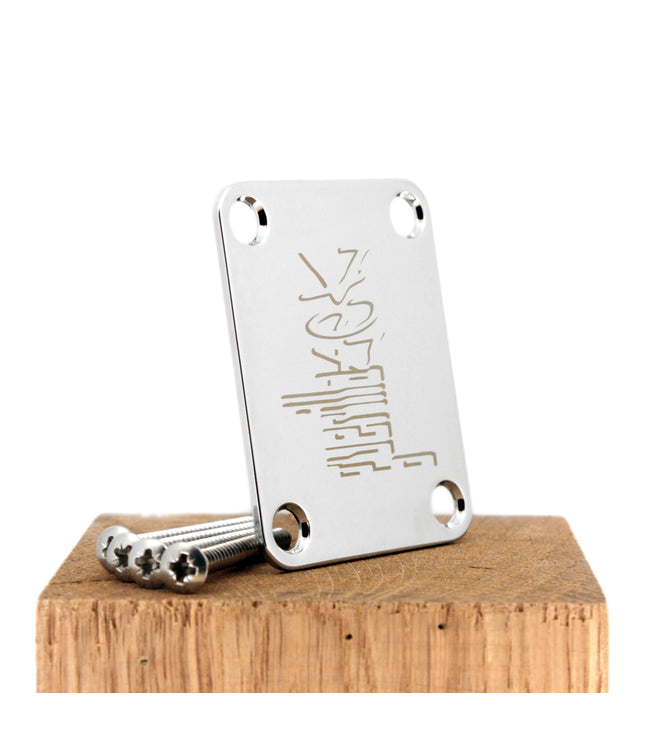 Custom Guitar Neck Plate - A Unique Canvas of Expression - Fender size