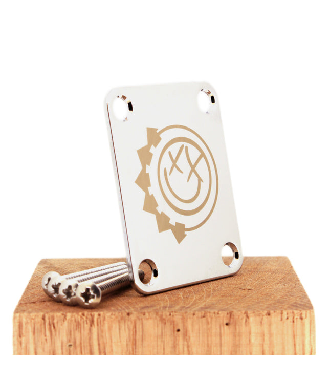 Custom Guitar Neck Plate - A Unique Canvas of Expression - Fender size