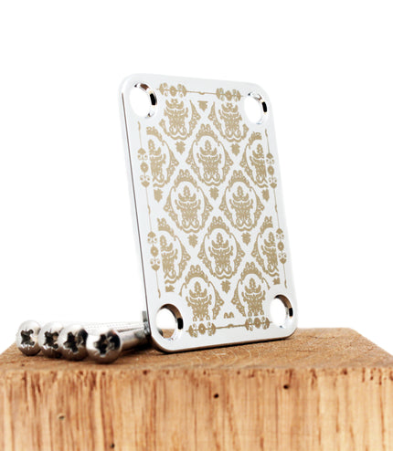 Neck plate - Champagne edition - Fender Compatible