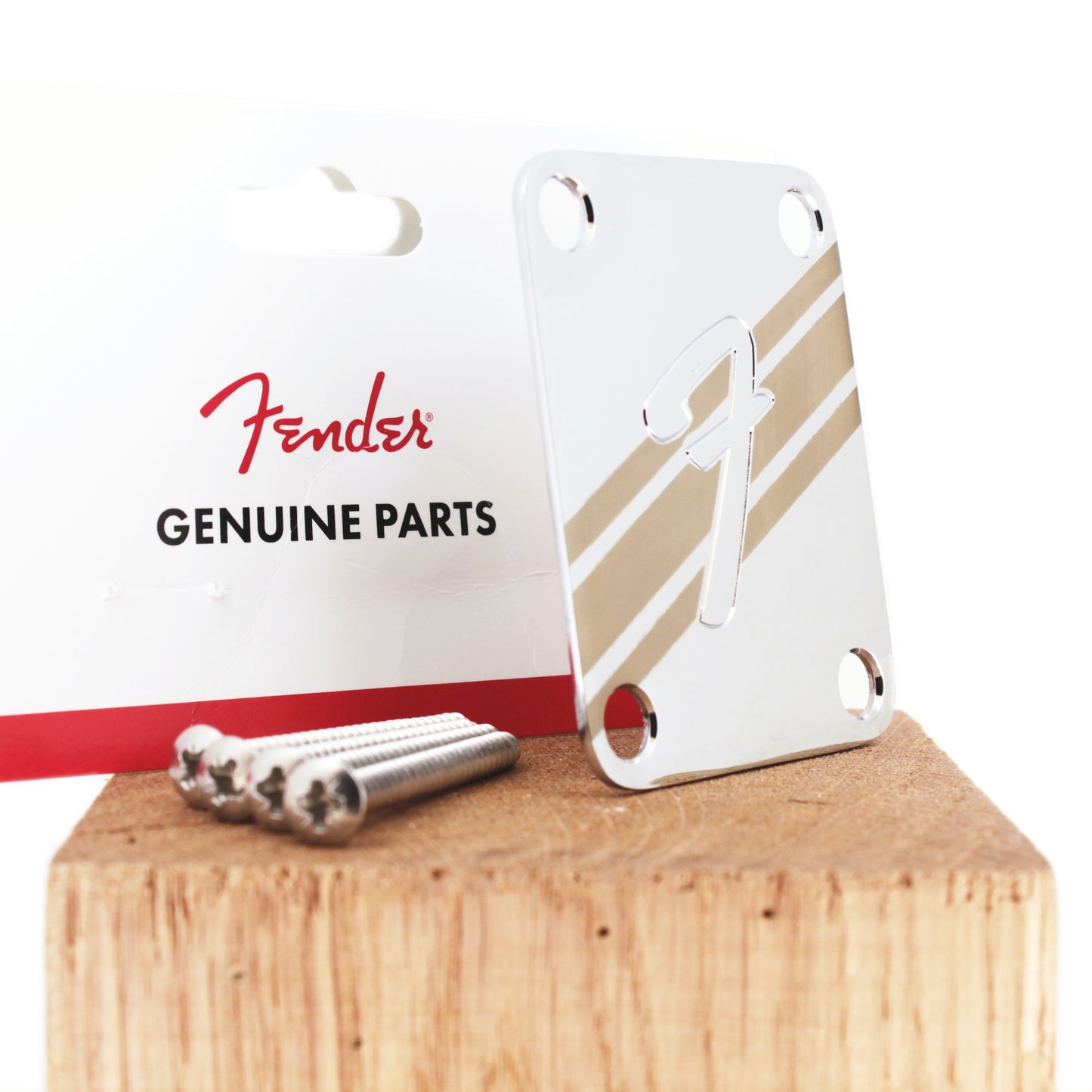 Guitar neck plate - Competition edition - Fender genuine upgrade