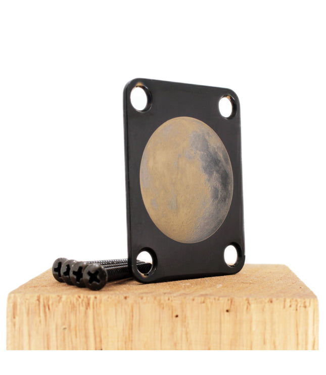 Neck Plate de guitare - Fly me to the honey moon - Taille Fender