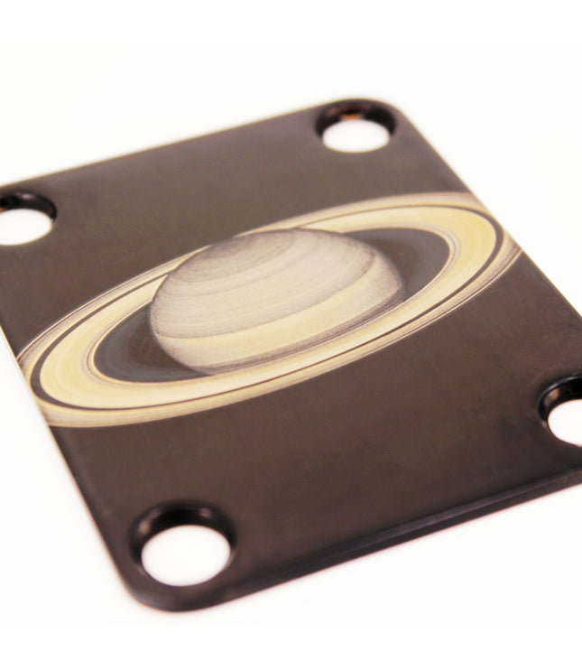 Guitar neck plate - Trip to Saturn - Fender size