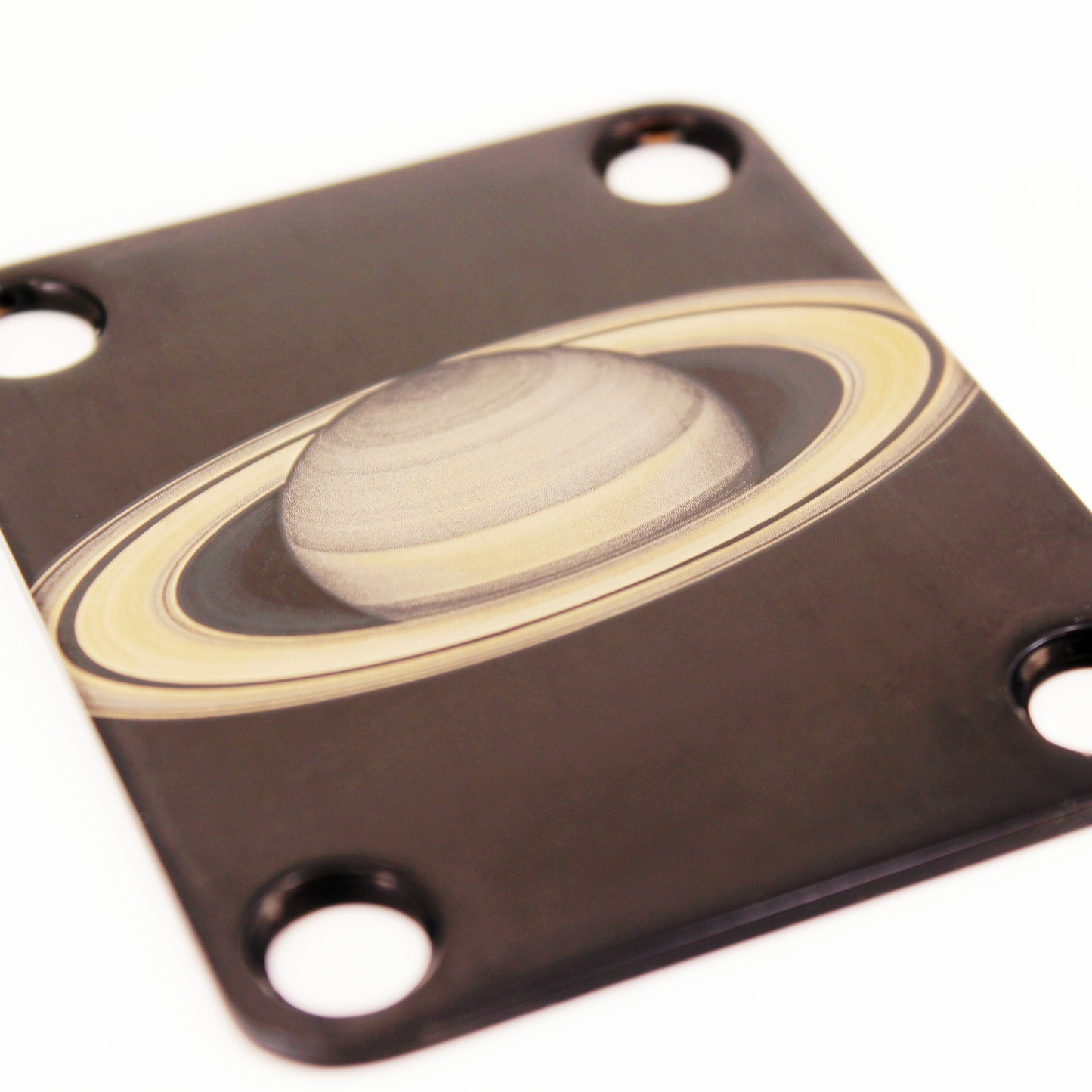 Guitar neck plate - Trip to Saturn - Fender size