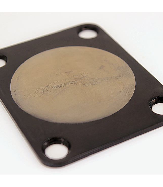 Guitar neck plate - Life on Mars - Fender size