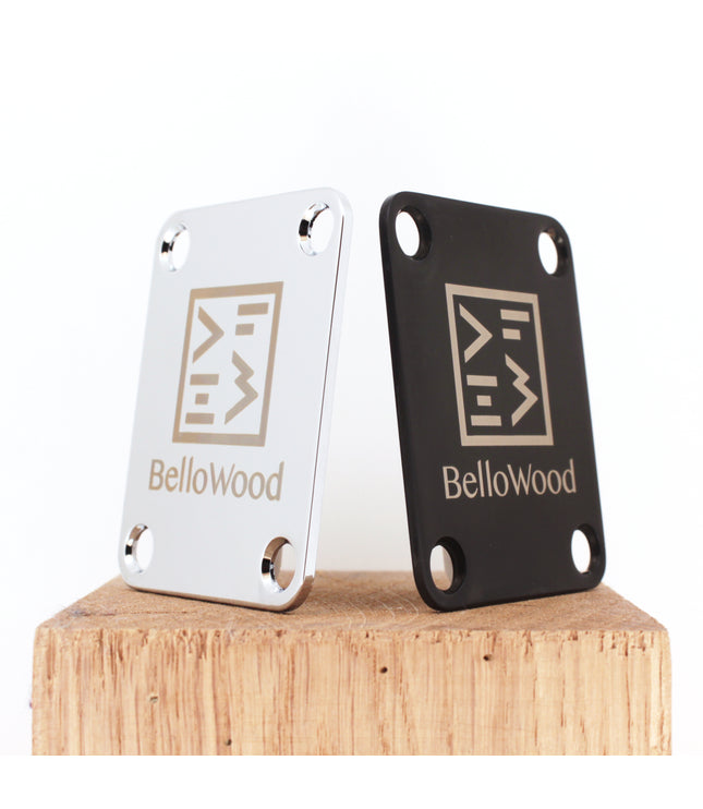 Custom Guitar Neck Plate - A Unique Canvas of Expression - Fender size