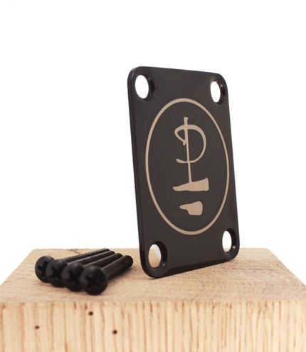 Custom Guitar Neck Plate - A Unique Canvas of Expression - Fender size