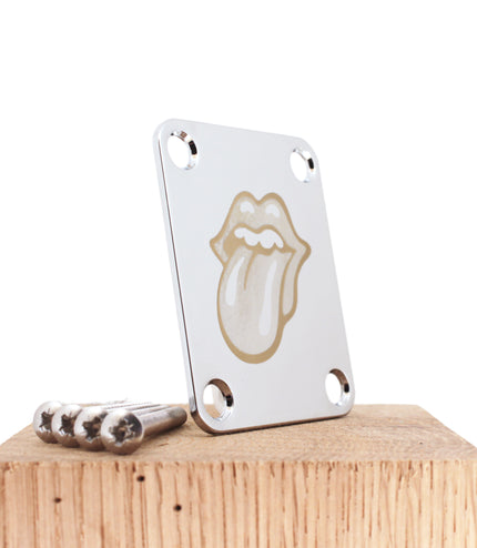 Custom Guitar Neck Plate - A Unique Canvas of Expression - Fender size