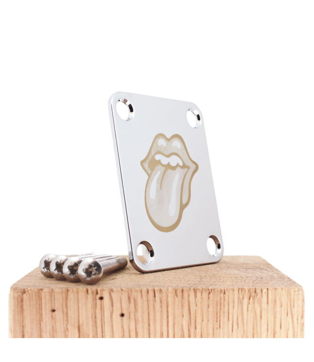 Custom Guitar Neck Plate - A Unique Canvas of Expression - Fender size