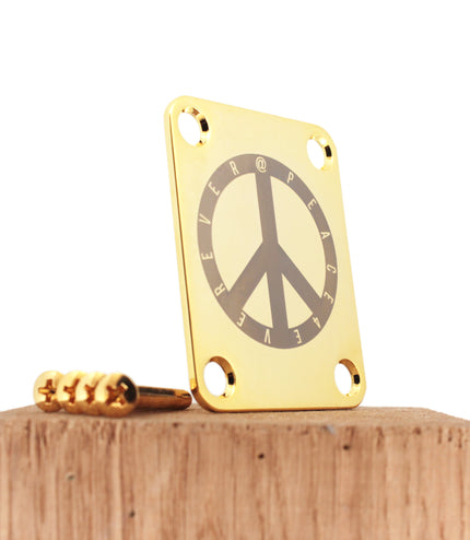 Custom Guitar Neck Plate - A Unique Canvas of Expression - Fender size