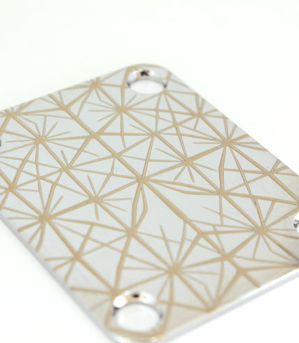 Neck Plate de guitare - Spider mécanique - Taille Fender