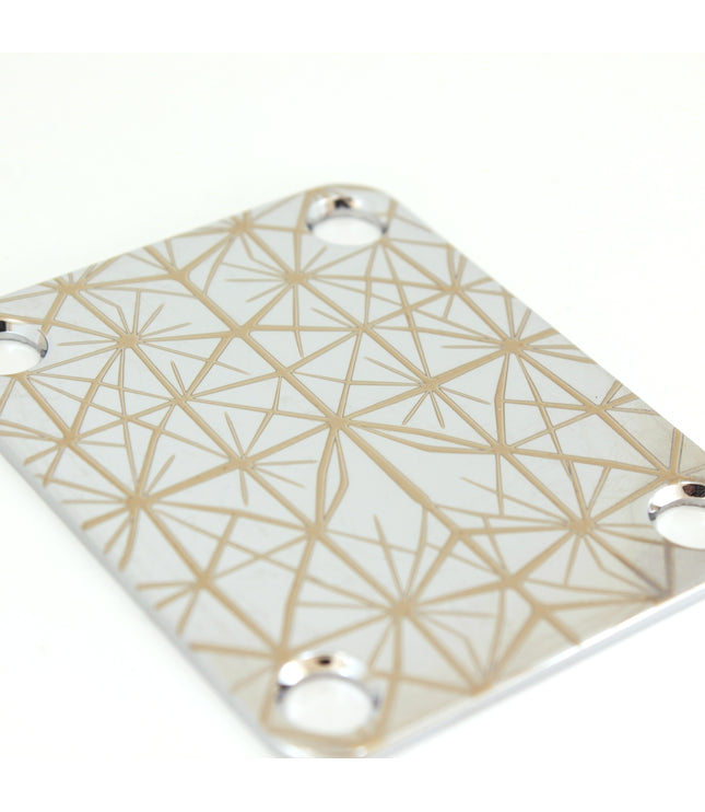 Guitar neck plate - Mechanical spider - Fender size