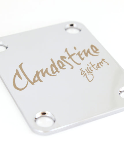 Custom Guitar Neck Plate - A Unique Canvas of Expression - Fender size