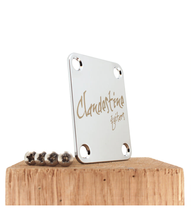 Custom Guitar Neck Plate - A Unique Canvas of Expression - Fender size