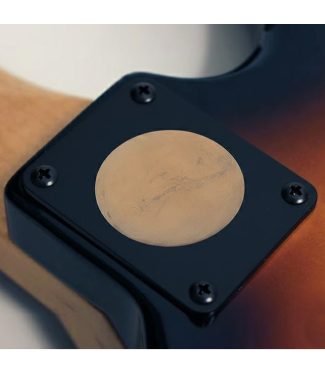 Guitar neck plate - Life on Mars - Fender size