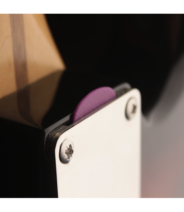 Pick Pocket - Silver edition - Patented Guitar Pick holder - Fender compatible