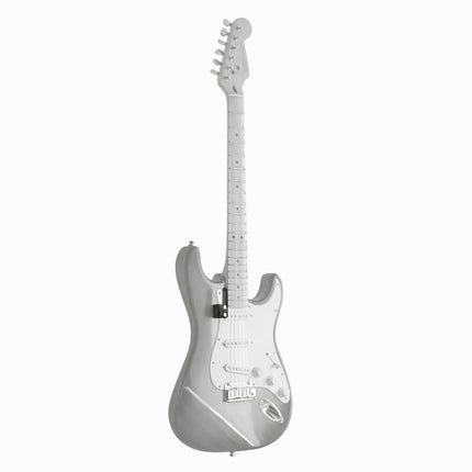 Guitar Wall Mount - Levitation effect - Compatible Fender ® & other brands, Silver Edition