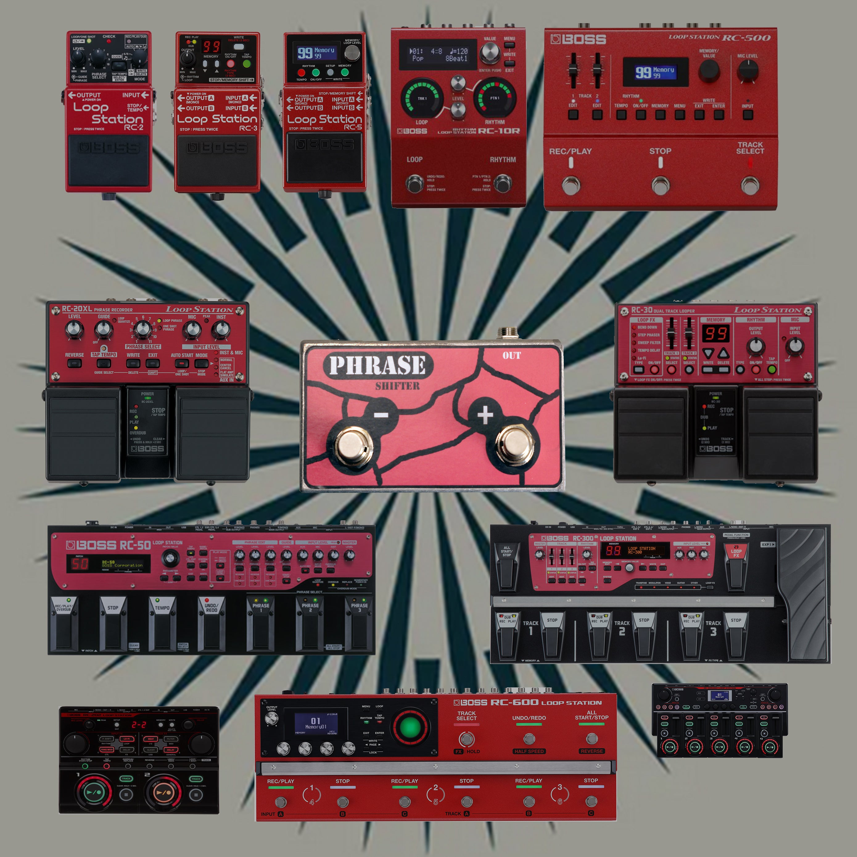 Footswitch compatible Boss (In replacement of Boss FS-6 or Boss FS