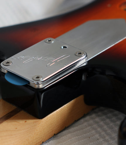 Guitar Wall Mount - Levitation effect - Compatible Fender ® & other brands, Silver Edition